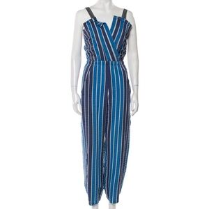 Zero + Maria Cornejo Jumpsuit Blue Size 8